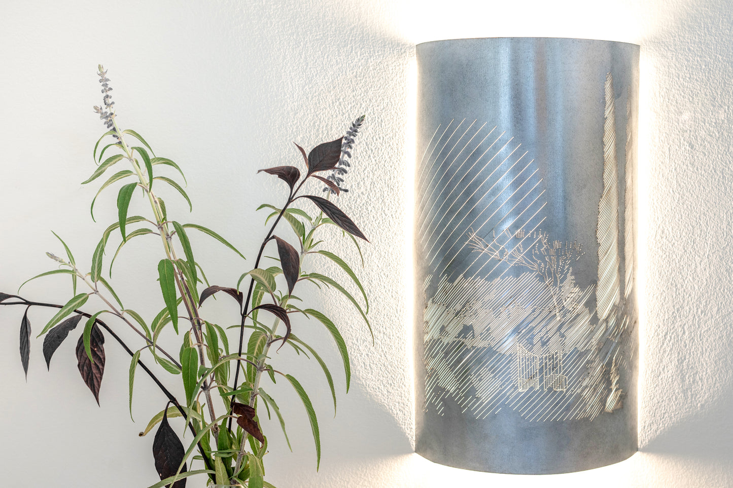 Secret Garden Aluminum Lampshade