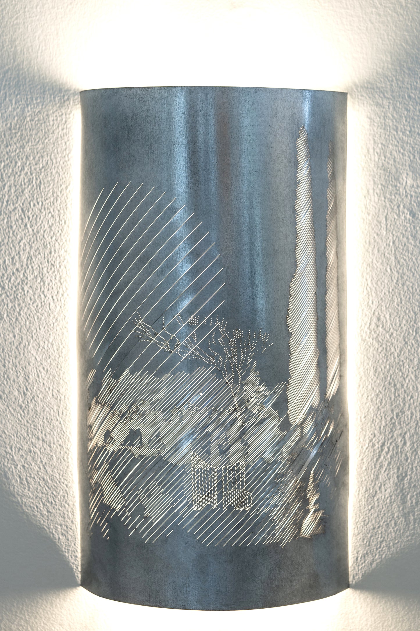 Secret Garden Aluminum Lampshade