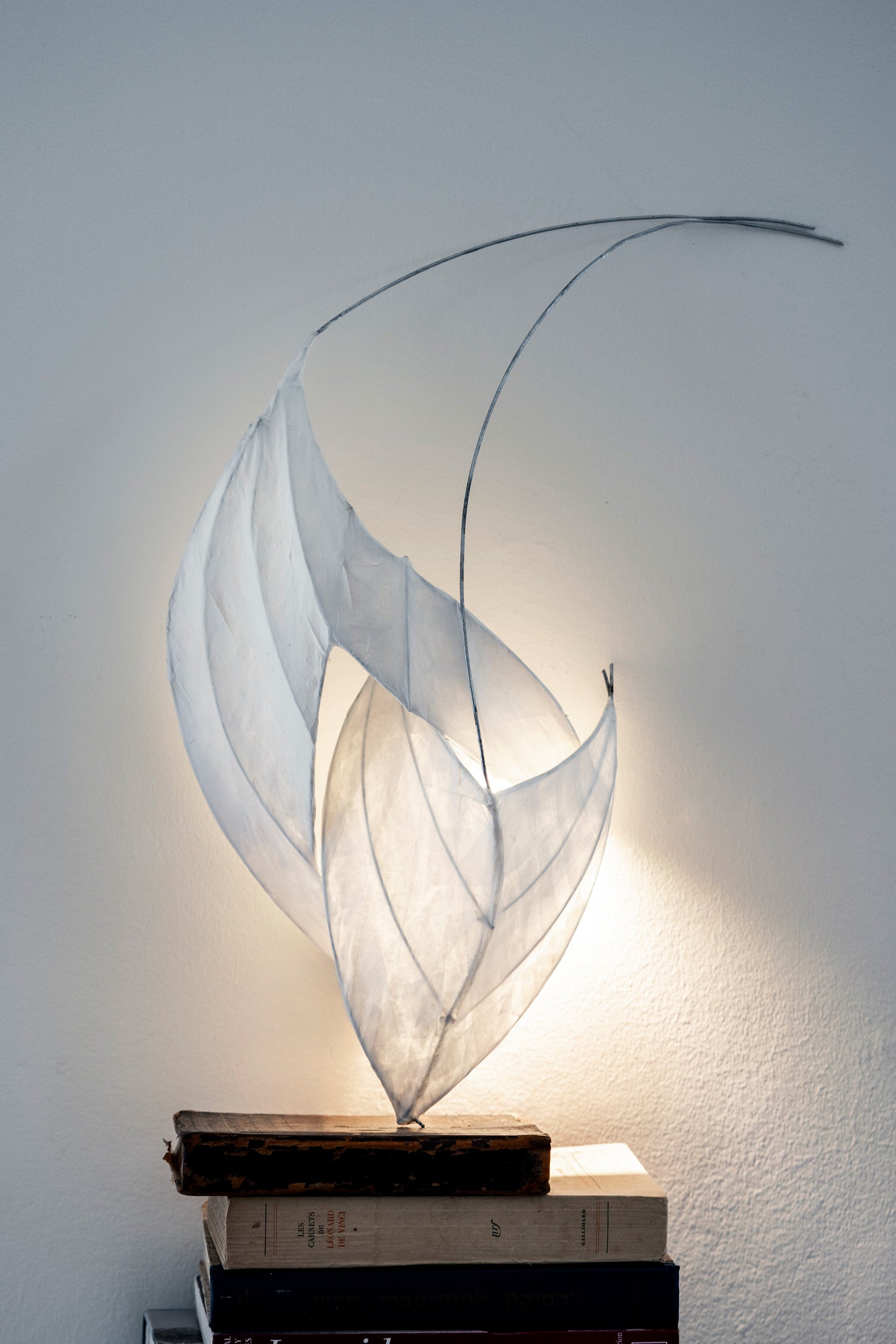 Rice Paper Leaf Jewelry Lampshades