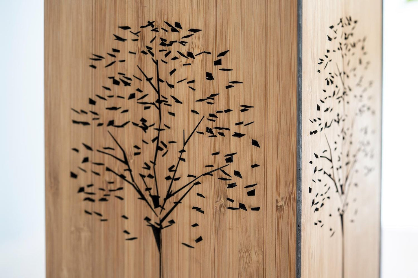 Bamboo Tree of Life Table Lamp - Nature-Inspired Lighting
