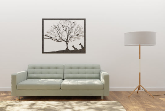 Deers Under a Tree