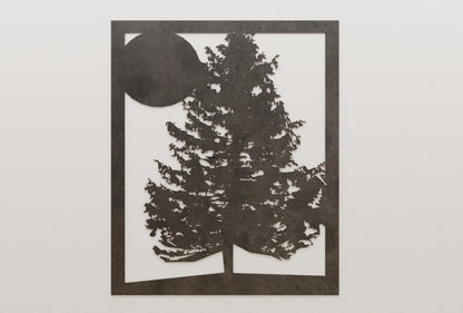 Tree & Moon